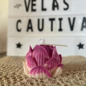 Vela Molde Flor De Loto